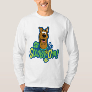 Teckenbrickan Scooby-Doo Paw Skriv ut Tee