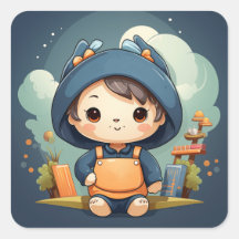 Teckendekalett för baby