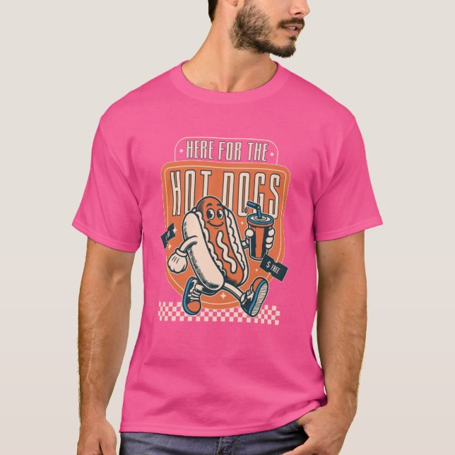 Teckendesign för praktisk Hett. T Shirt (Framsida)