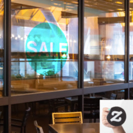 Teckenetikett för transparent fönster för nybörjar