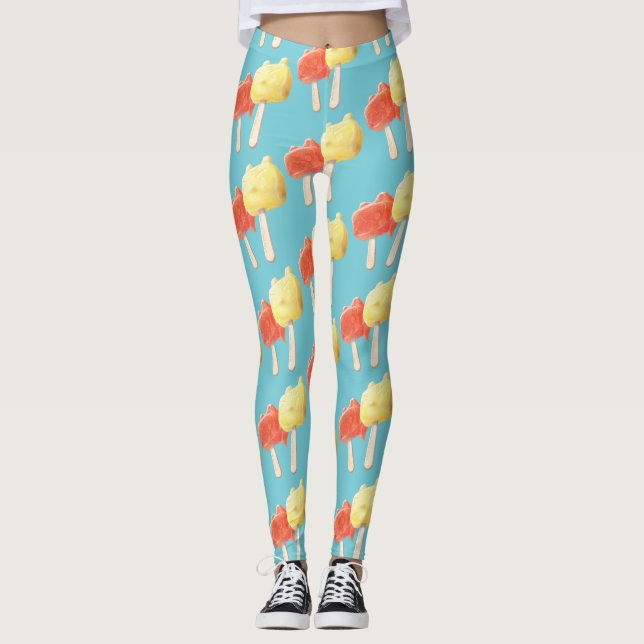 Teckengrupper Leggings (Framsida)