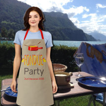 Teckenhjärtan och kruka - party