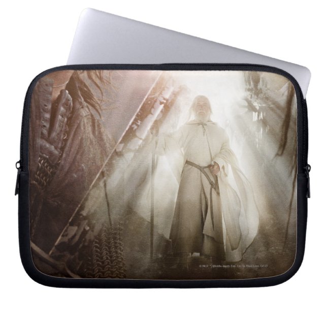 Teckenkollage Laptop Sleeve (Framsidan)