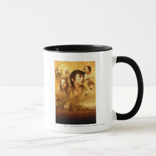 Teckenkollage Mugg