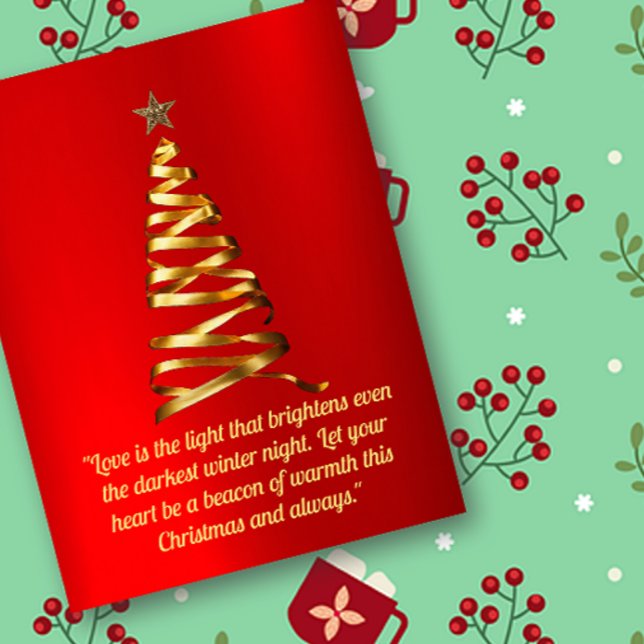 Teckenkort för Julgran Vykort (Skapare uppladdad)