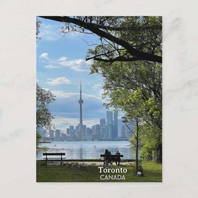 Teckenkort för Toronto, Kanada Vykort (Framsida)