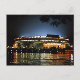 Teckenkort tre Rivers Stadium Pittsburgh Vykort