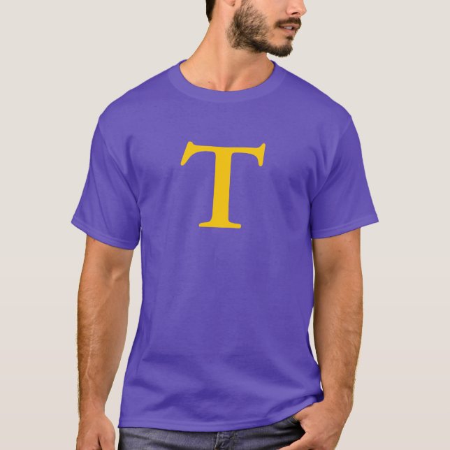 Teckenlångärmadskjorta T-shirt (Framsida)