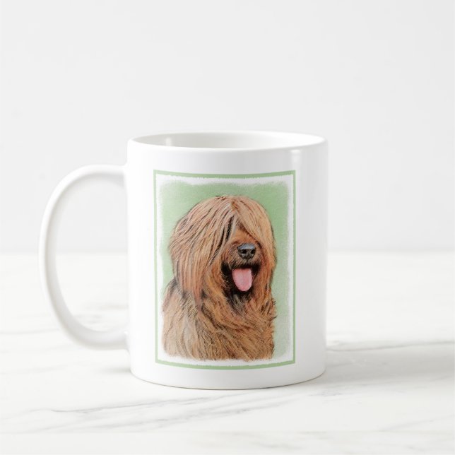 Teckenmålning - Styrka originalbild av Hund Kaffemugg (Vänster)