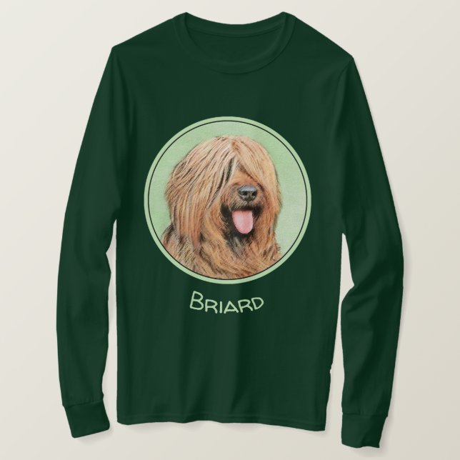 Teckenmålning - Styrka originalbild av Hund T Shirt (Design framsida)