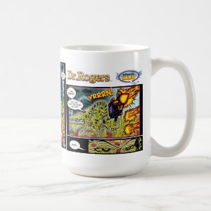 Teckenmugg för Dr. Rogers Kaffemugg