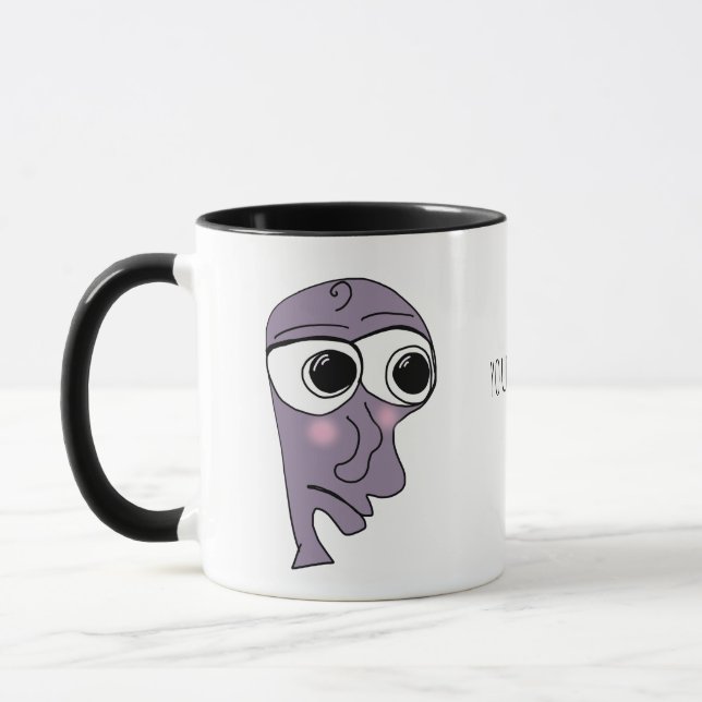 TECKENREDIGERBART MUGG (Vänster)