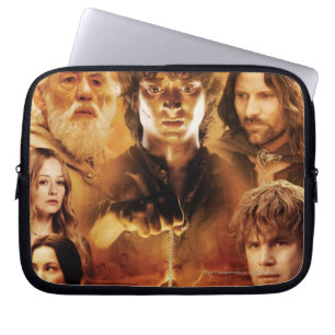 Teckensamling 2 laptop sleeve