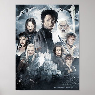 Teckensamling 3 poster