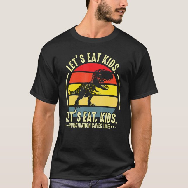 Teckensättning Räddar Liv Lärare T Shirt (Framsida)