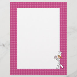 Teckensida för ej infogad recept på cute baker