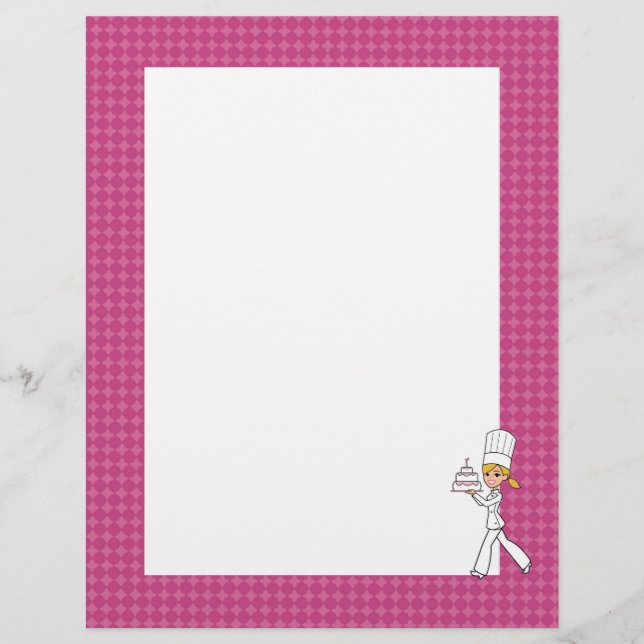 Teckensida för ej infogad recept på cute baker (Framsida)