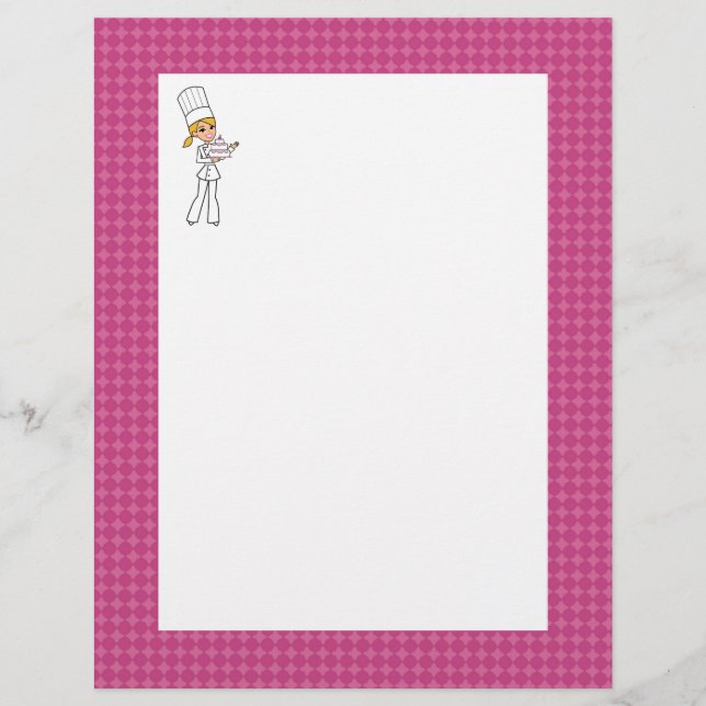 Teckensida för ej infogad recept på cute baker (Framsida)