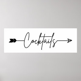 Teckenskylt Bröllop Poster