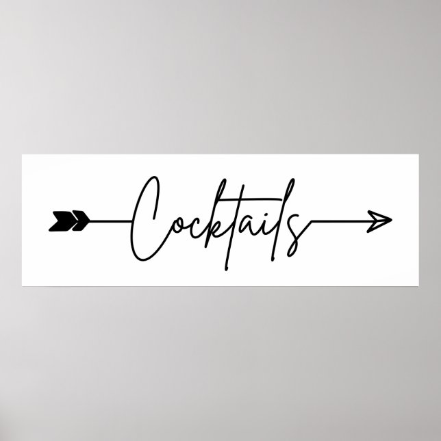 Teckenskylt Bröllop Poster (Framsidan)