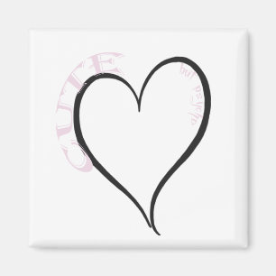 Teckensnitt för Rosa av ljus men Psycho Black Hear Magnet