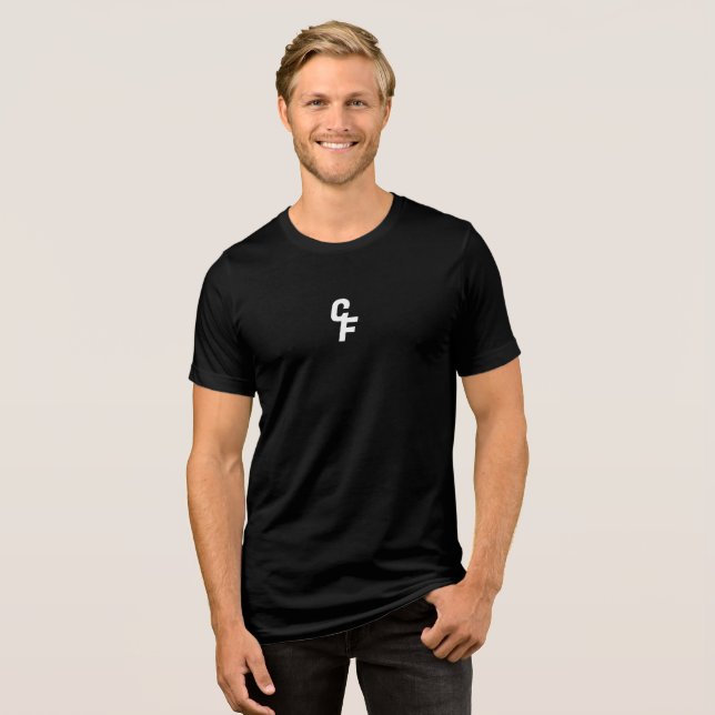 Teckensnitt för T-shirt, textfet T Shirt (Framsida Full)