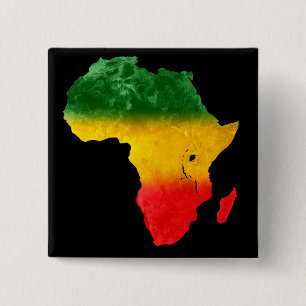 Teckensnitt för topografisk tricolor-Afrika Knapp