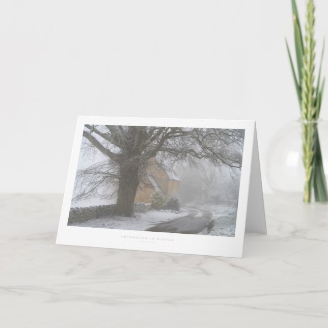 Teckensnitt i vinter kort (Framsida)