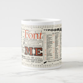 Teckensnitt Me Typografi FLOMMIST Edition Jumbo Mugg