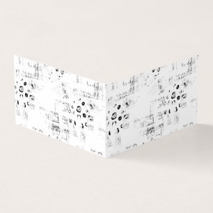 teckensnitt, musik, enfärgad, cirkel, mönster, mon kort