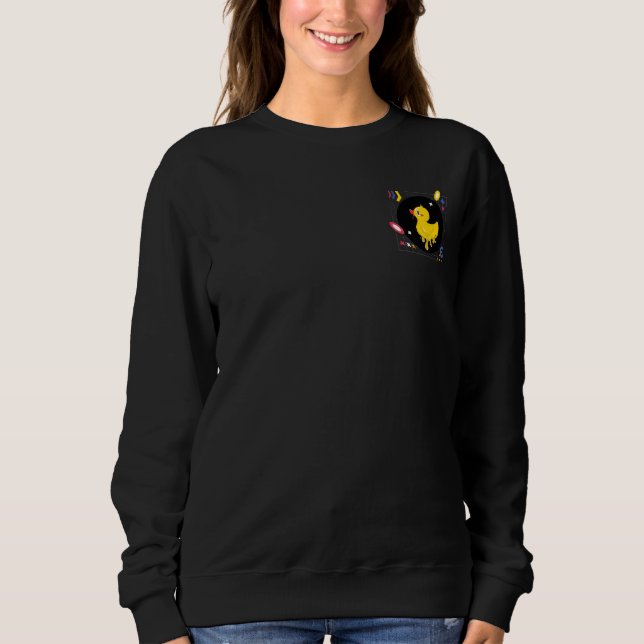 Teckensnitt som omöjligen kan användas i Cute anka T Shirt (Framsida)