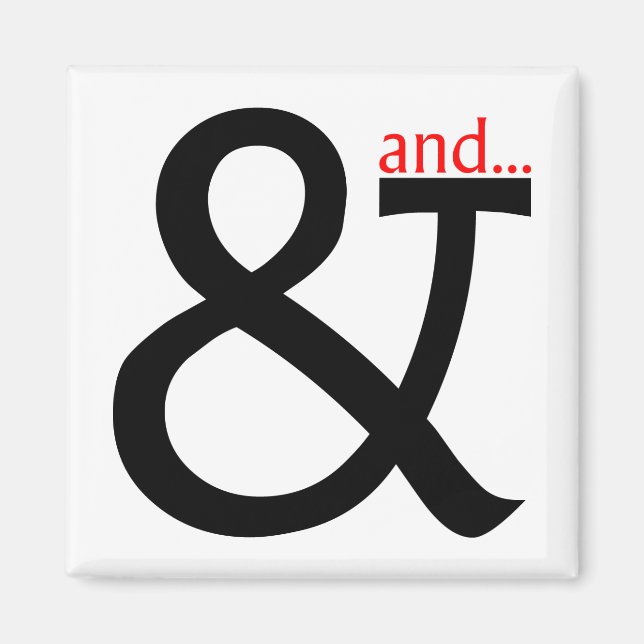 Teckensnittscookery Magnet (Framsidan)