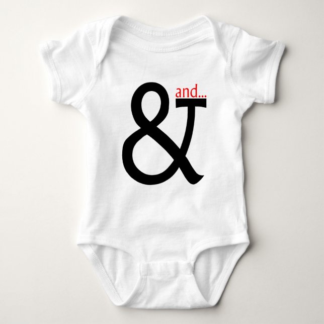 Teckensnittscookery T-shirt (Framsida)