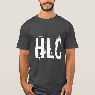 Teckensnittsdesign för vit krok-linje och vit fä t shirt