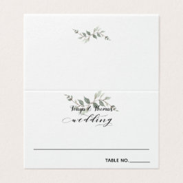 Teckensnittskalligrafi med Bröllop-gästkort Kort