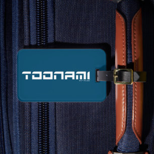 TeckensnittsLogotyp för Futuristiska av Toonami Bagagebricka