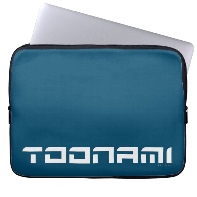 TeckensnittsLogotyp för Futuristiska av Toonami Laptop Fodral (Framsidan)