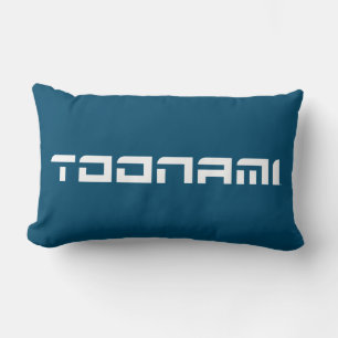TeckensnittsLogotyp för Futuristiska av Toonami Lumbarkudde