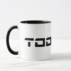 TeckensnittsLogotyp för Futuristiska av Toonami Mugg