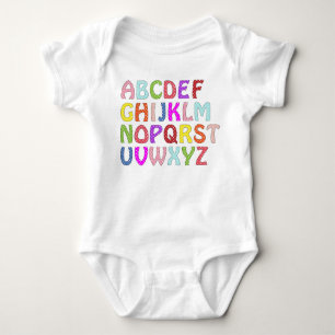 teckensnittstextsymbol för alfabet brev, baserat p t shirt