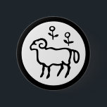Teckensnittszodiac: ARIES Färg & Ideas Knapp<br><div class="desc">EDDA Froehlich/EDDArt:s fina och söt idéer | Det är enkelt att anpassa för tillfälle genom att lägga till egna symboler, bakgrunder, textdetaljer, typsnitt stil, typsnitt storlek & färg. | Om du vill ha fler idéer kan du kontakta mig: contact@eddart.de eller titta här: www.zazzle.com/eddartshop* och här: www.zazzle.de/eddartiful* | Exempel på typsnittssymbol...</div>