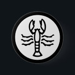 Teckensnittszodiak: CANCER   Färg & Idéer Knapp<br><div class="desc">EDDA Froehlich/EDDArt:s fina och söt idéer | Det är enkelt att anpassa för tillfälle genom att lägga till egna symboler, bakgrunder, textdetaljer, typsnitt stil, typsnitt storlek & färg. | Om du vill ha fler idéer kan du kontakta mig: contact@eddart.de eller titta här: www.zazzle.com/eddartshop* och här: www.zazzle.de/eddartiful* | Exempel på typsnittssymbol...</div>