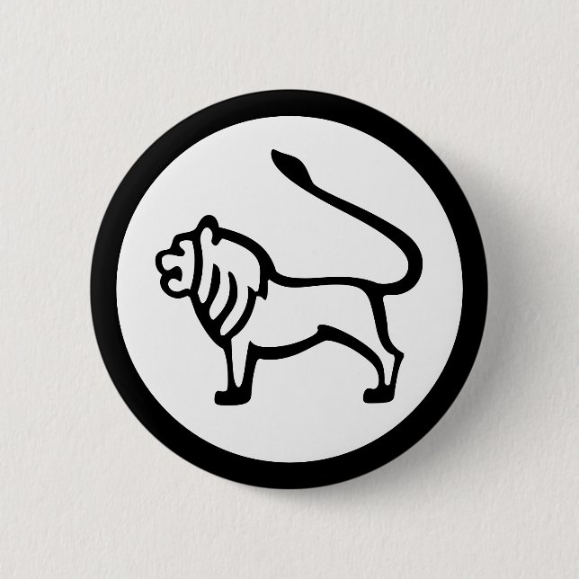 Teckensnittszodiak: LEO + Färg och idéer Knapp (Framsida)