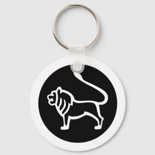 Teckensnittszodiak: LEO + Färg och idéer Nyckelring