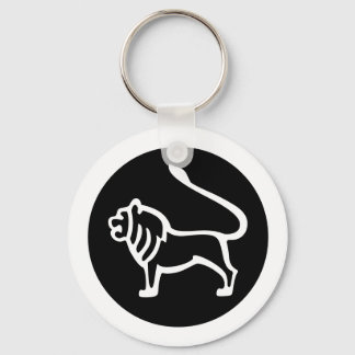 Teckensnittszodiak: LEO + Färg och idéer Nyckelring