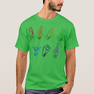 teckenspråk 27 t shirt