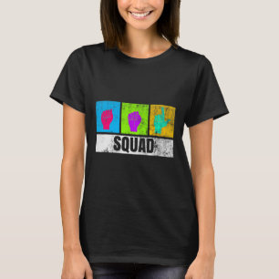 Teckenspråk för döv orgoglio och döv medvetenhet t shirt