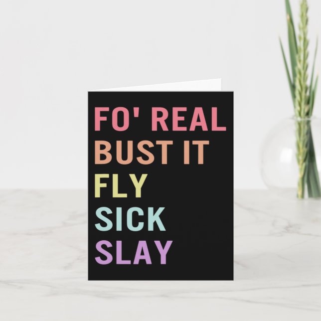 Teckenspråk För Riktigt Spräng Det ASL Slang Tröja Kort (Framsida)