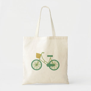 Teckenstämpel för cute-cycle tygkasse