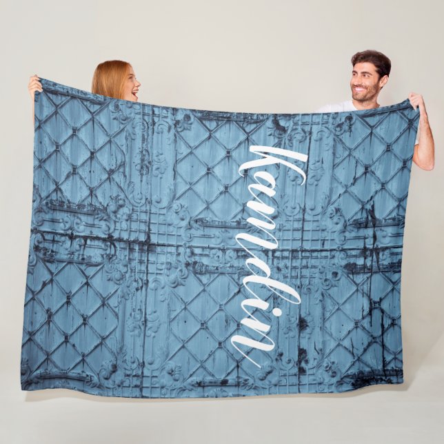 Teckentak för personlig med Ull-projektionspanel Fleecefilt (På plats)